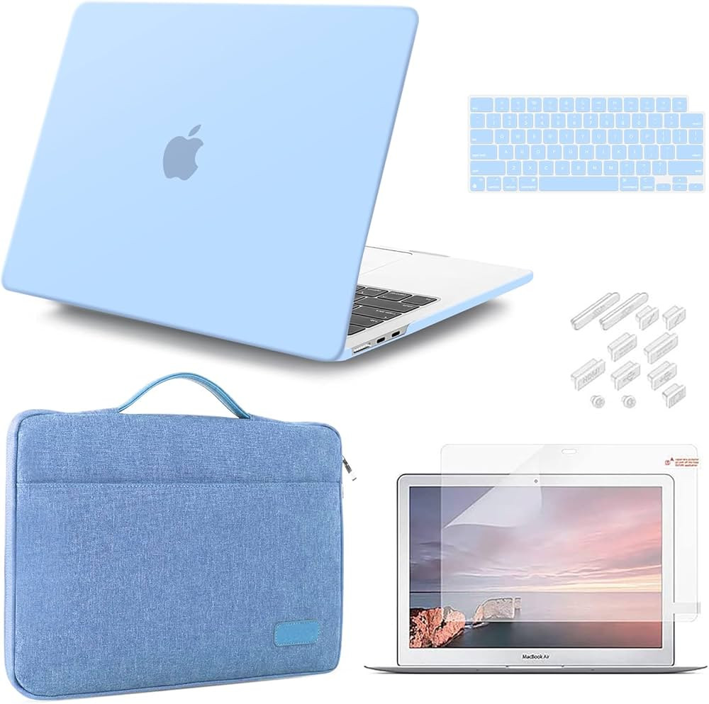 iCasso Compatible with MacBook Air 13.6 Inch Case 2023 2022 Release M2 A2681, Hard Plastic Case, ... | Amazon (US)