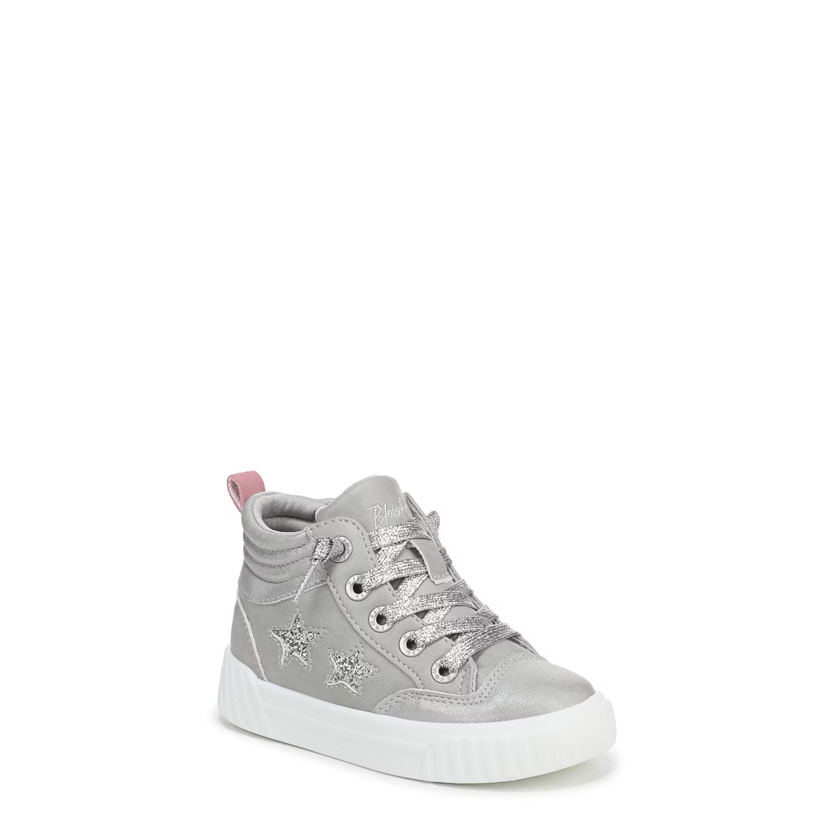 Blowfish Malibu Infant Girl's Wanderland Toddlers Fashion High Top Sneaker Grey / Silver Glitter ... | Target