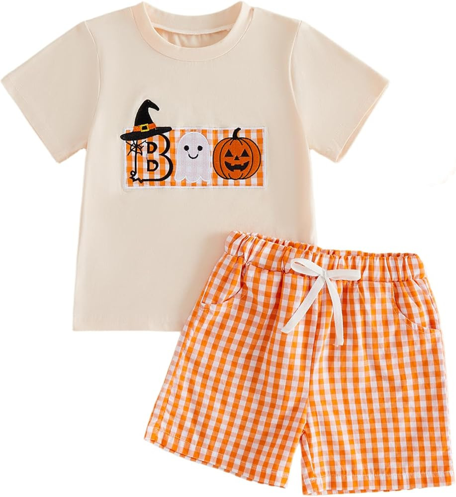 Toddler Baby Boy Golf Outfit Golf Short Sleeve Collared Polo T Shirt Striped Shorts Set Cute Boys... | Amazon (US)