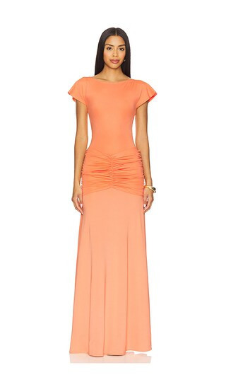 OW Collection x REVOLVE Gaia Maxi Dress in Orange. - size M | Revolve Clothing (Global)