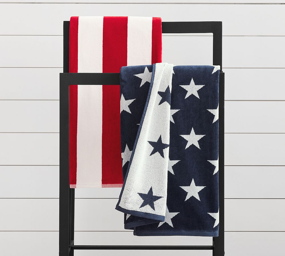 Stars and Stripes Towels - Set of 2 | Pottery Barn (US)