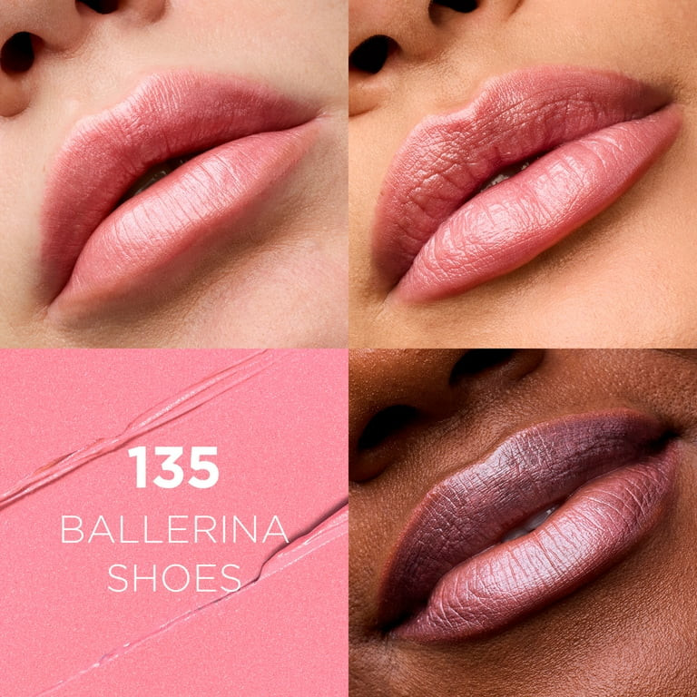 L'Oreal Paris Colour Riche Original Satin Lipstick for Moisturized Lips, 135 Ballerina Shoes | Walmart (US)