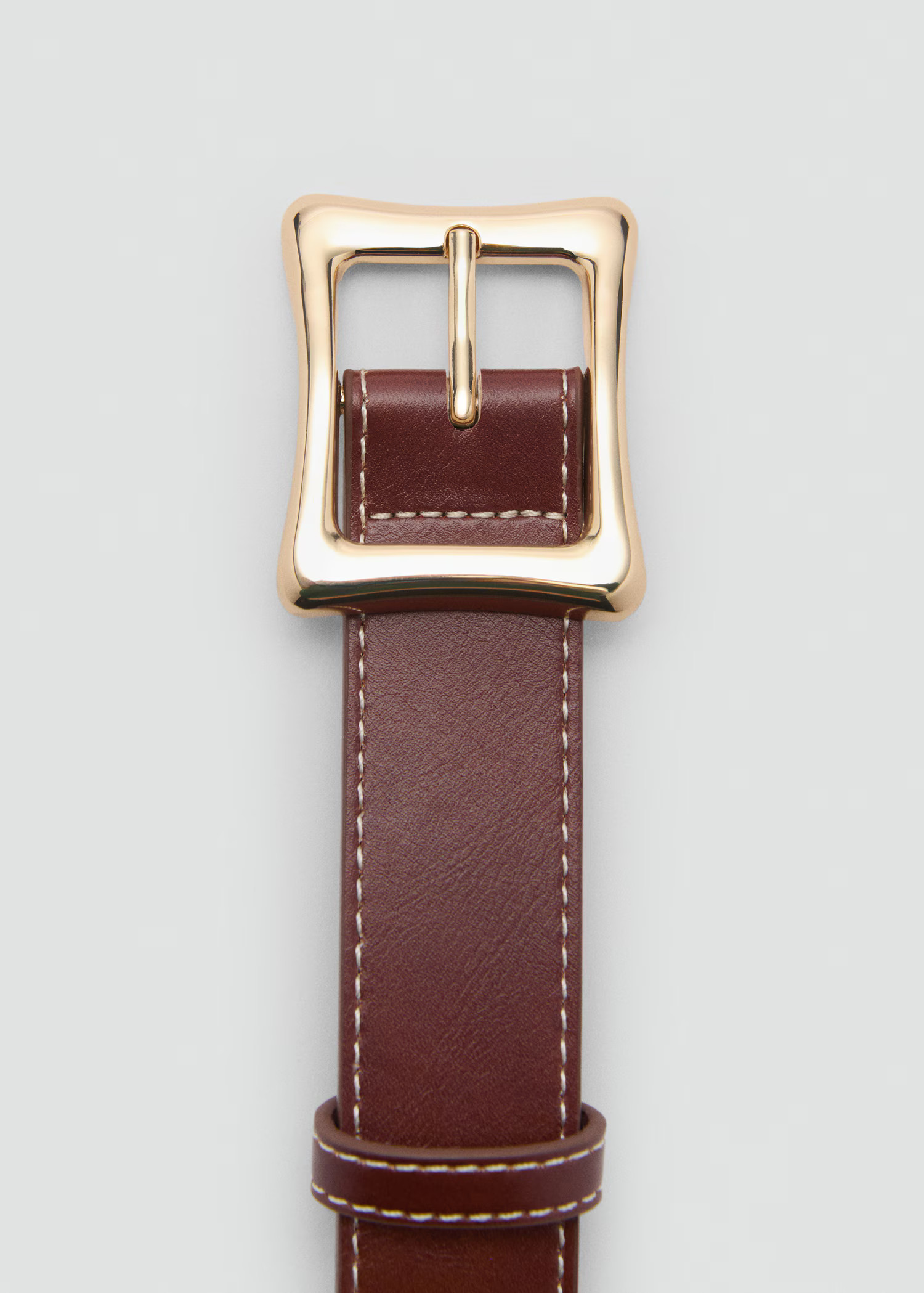 Square buckle belt - Women | MANGO USA | Mango (US/MX/AU)