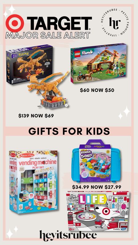 Gifts for kids 
Holiday gifts
Kids Christmas gift ideas 

@Target
#TargetPartner 
#Target 
#TargetFinds 
#Toys

#LTKSeasonal #LTKGiftGuide #LTKHoliday