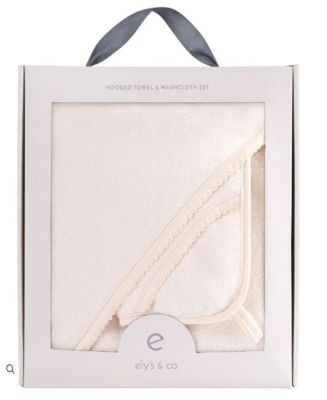 Ely's & Co. Unisex Hooded Towel & Washcloth - Baby | Bloomingdale's Kids | Bloomingdale's (AU)