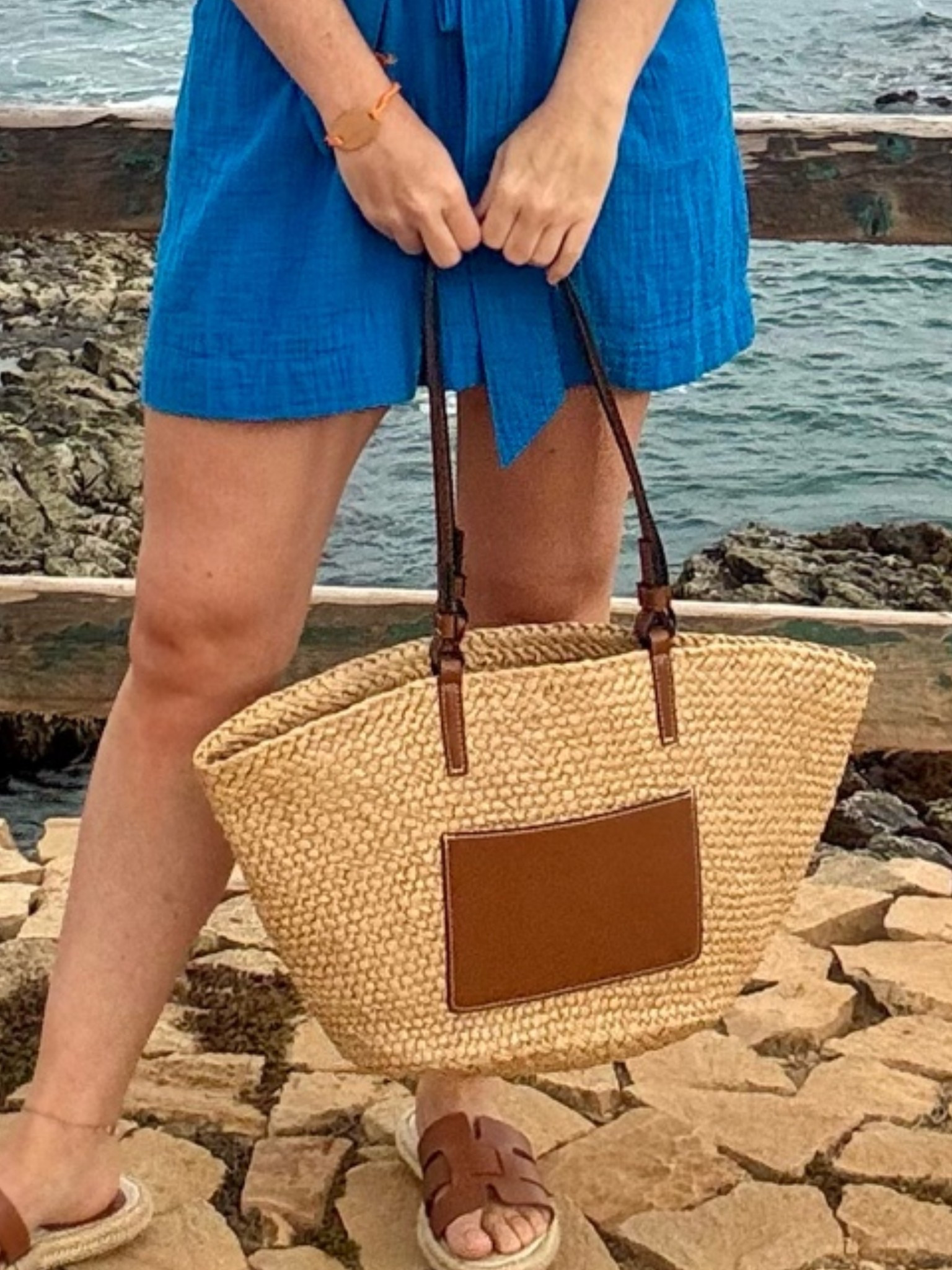 My favourite basket bag, this one’s great as you can pack it flat…. A classic summer bag that’ll never go out of fashion! A good size for petites too, not too big,

#LTKsummer #LTKstyletip #LTKbag