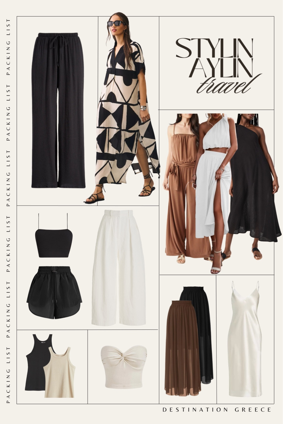 Stylin Aylin Travel- Destination Greece 🇬🇷  What I packed, travel edition, warm weather vacation, StylinByAylin 

#LTKstyletip #LTKtravel