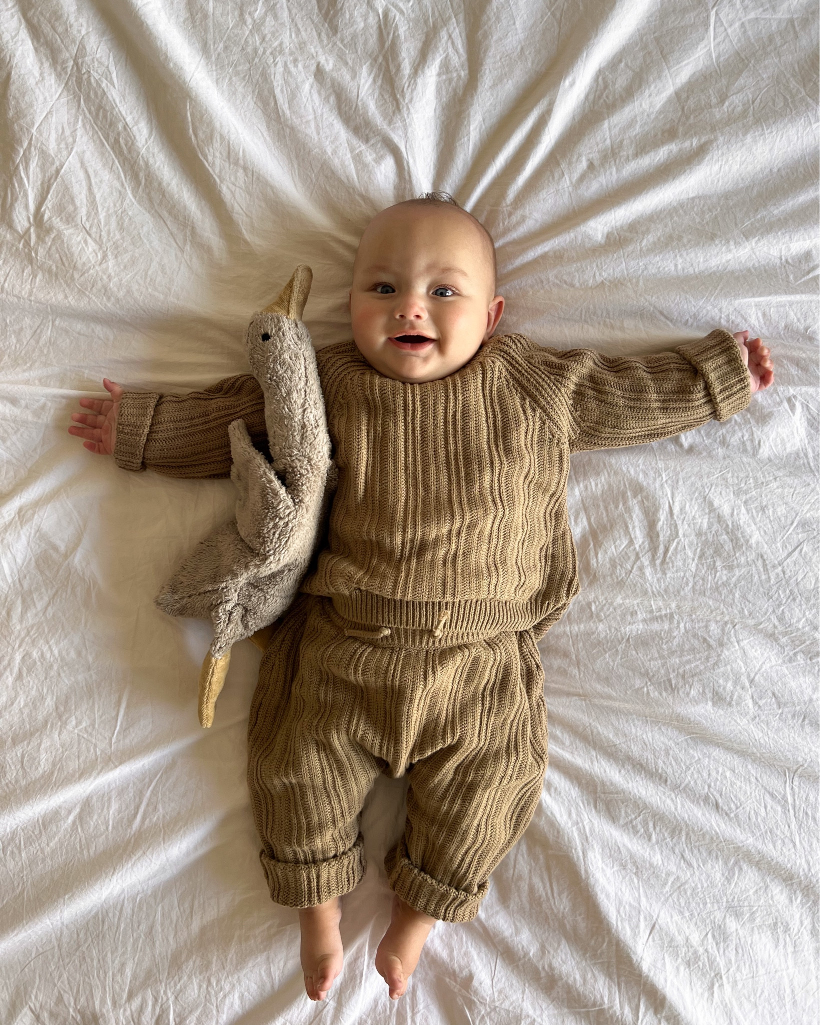 Knitted set for baby Lewis. So cosy and cute! 

#LTKkids #LTKbaby #LTKeurope