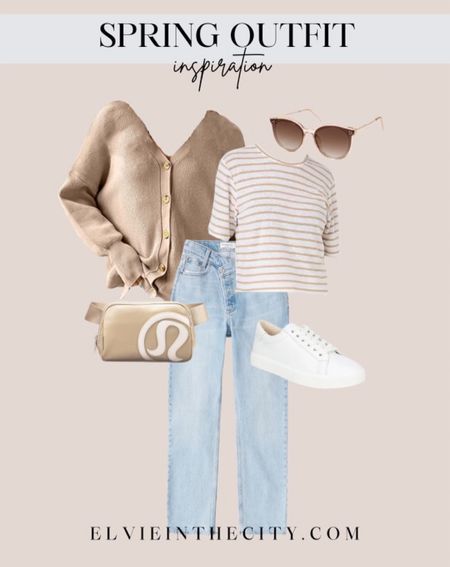 Spring outfit inspo, spring fashion
Amazon finds, Abercrombie jeans, white sneakers, Lululemon belt bag 

#LTKFind #LTKSale #LTKunder50