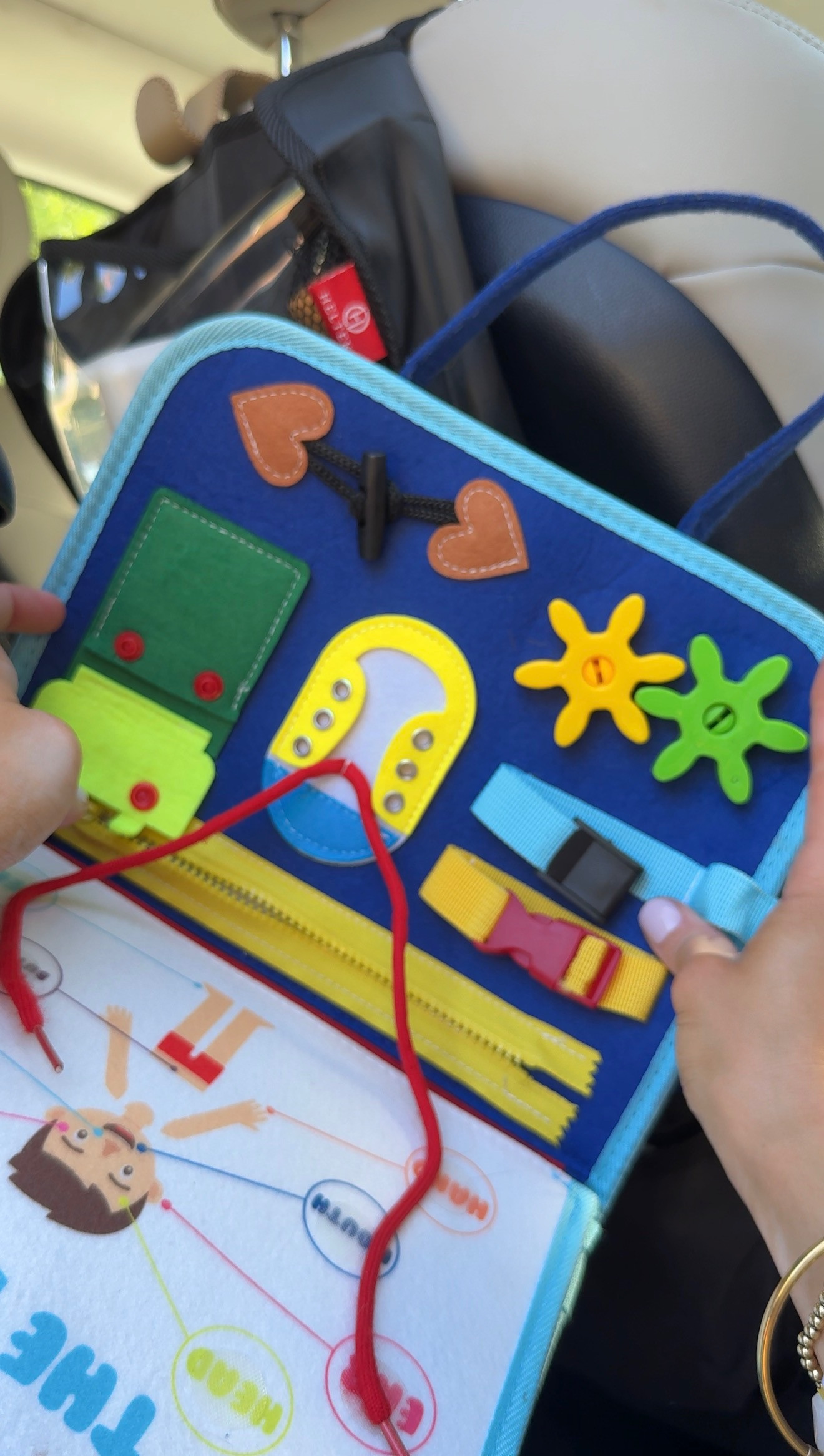 Keep your little ones engaged on the go with this adorable busy board! Perfect for road trips and travel.

busy board, toddler busy board, montessori sensory toy, travel toy, educational toy, motor skills, pink, hallie ragan

#LTKKids #LTKBaby #LTKTravel