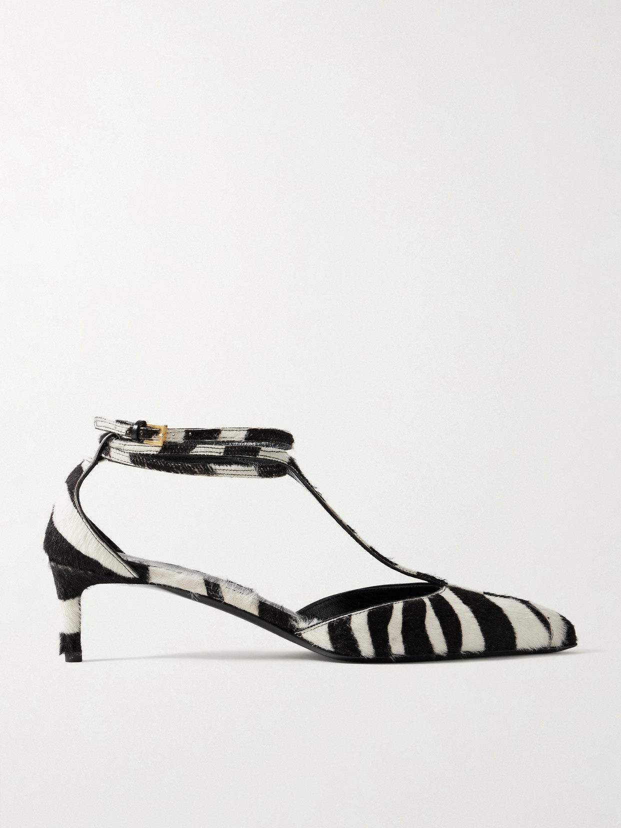 KHAITE - Mia Zebra-print Calf Hair Pumps - Animal Print | NET-A-PORTER (US)