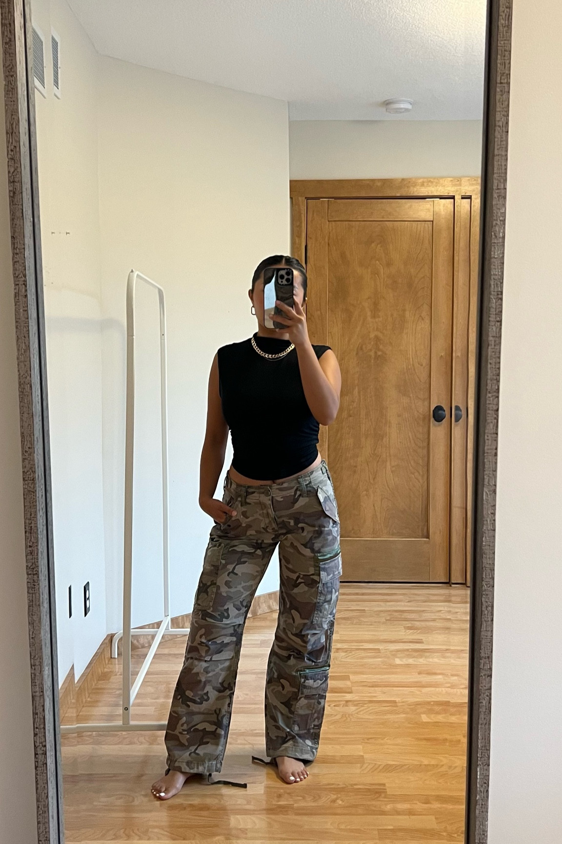 Camo fit💚

Top @targetstyle 
Bottoms @abercrombie&fitch
Jewelry @amzon

#LTKSeasonal #LTKFind #LTKstyletip