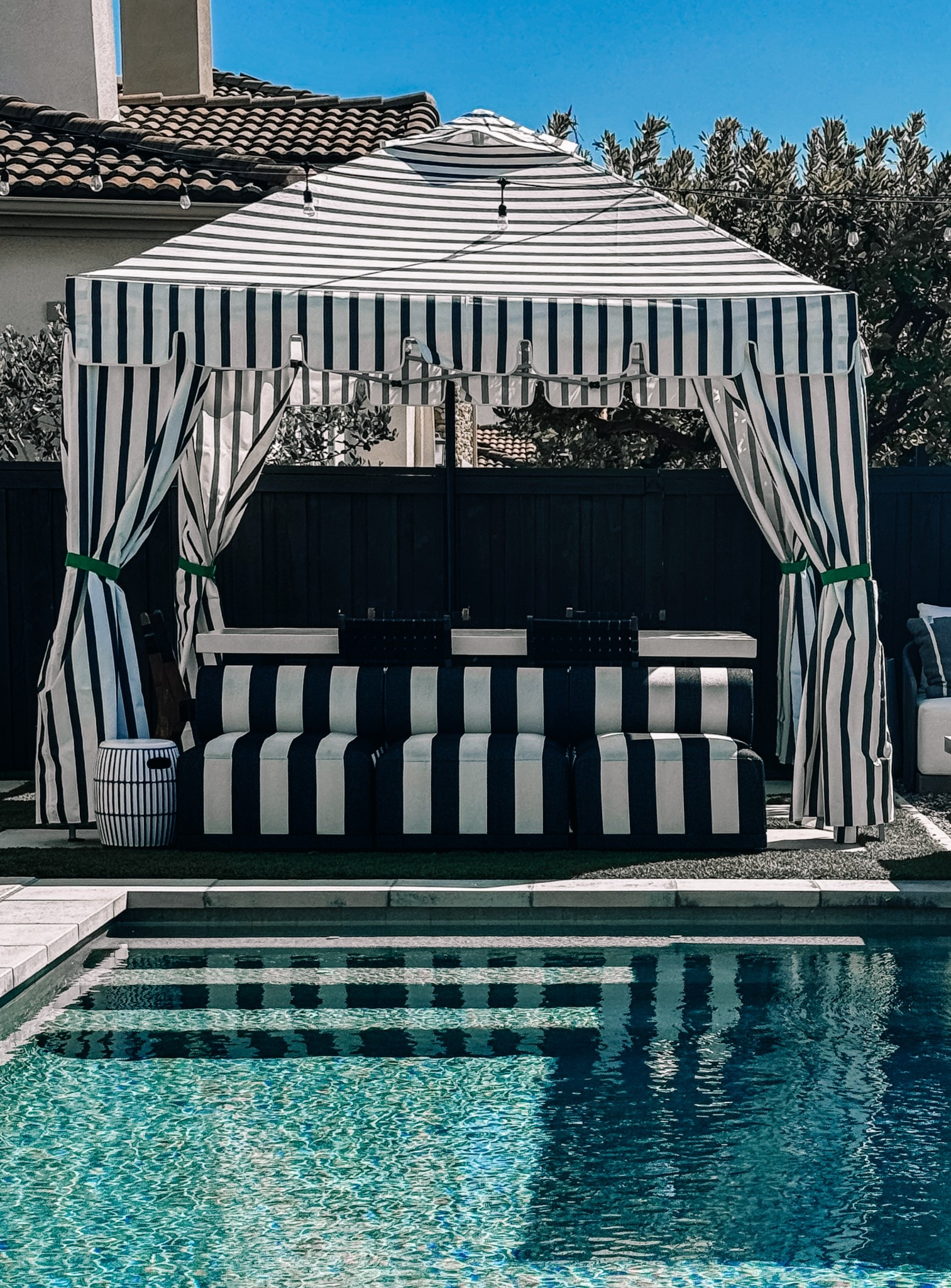 *UPDATE: pop up sold out!* Cutest pop up tent from the Kate Spade New York x Target collab! It’s giving cabana vibes!  It’s perfect for backyards that don’t want to commit to a pergola. Folds into normal pop up size for winter storage. Also ordered the polka dot pillows and bar cart!  Don’t snooze on this collection! It’s way more affordable than Frontgate or the Business & Pleasure Co. collection!
#katespadenewyork
#mytargetstyle @target
#outdoorspaces
#backyardliving 


#LTKHome #LTKSeasonal #LTKParties