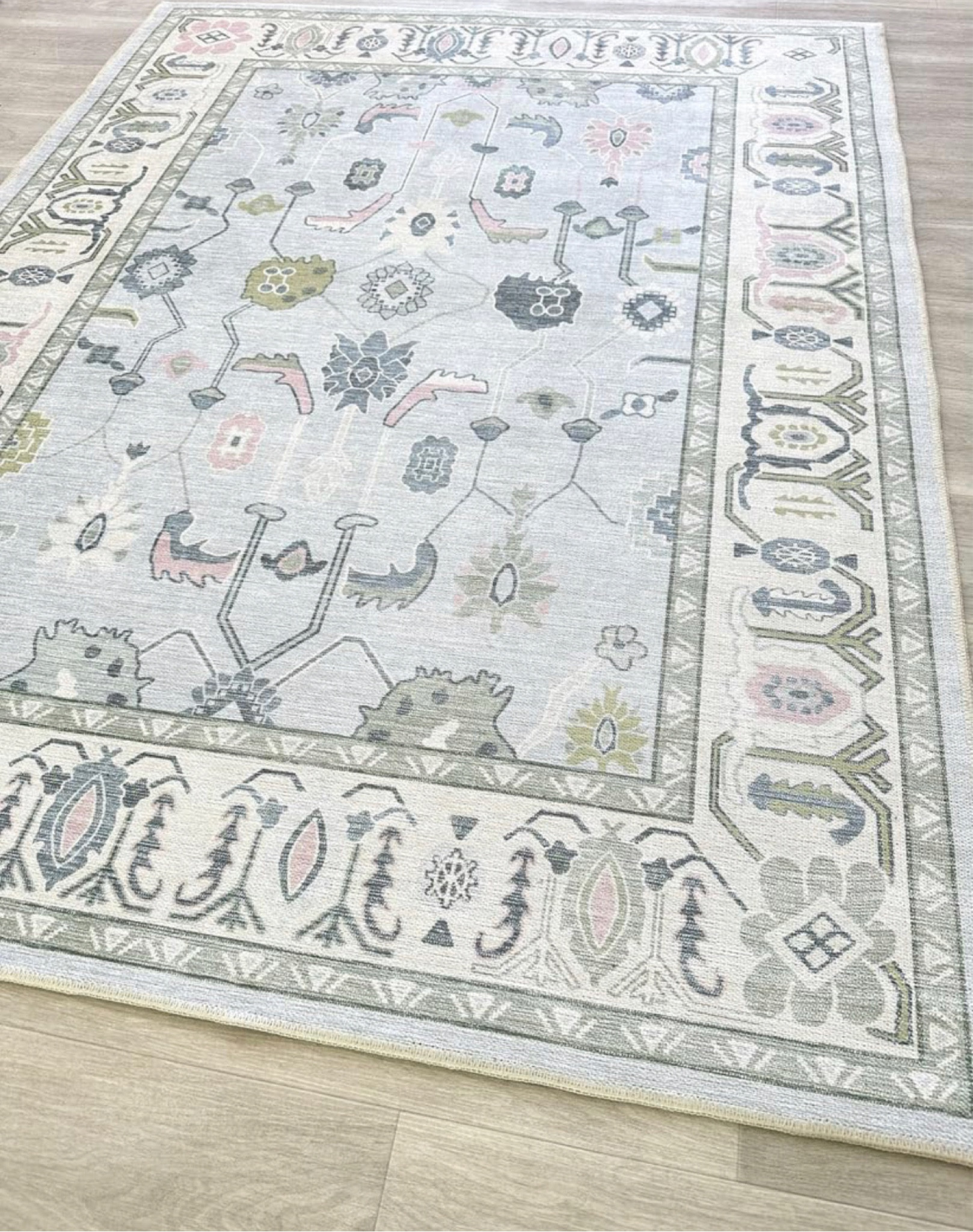 Dupe oushak rug under $300!

#LTKkids #LTKstyletip #LTKhome