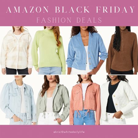 Amazon Black Friday Fashion Deals! On sale now!

Jacket, Sweater, Cardigan, Denim jacket, jean jacket, quilted jacket, coat, cropped jacket 

#LTKfit #LTKsalealert #LTKSeasonal