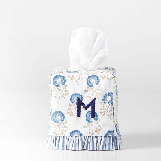 Block Print Tissue Box Cover | Mark and Graham