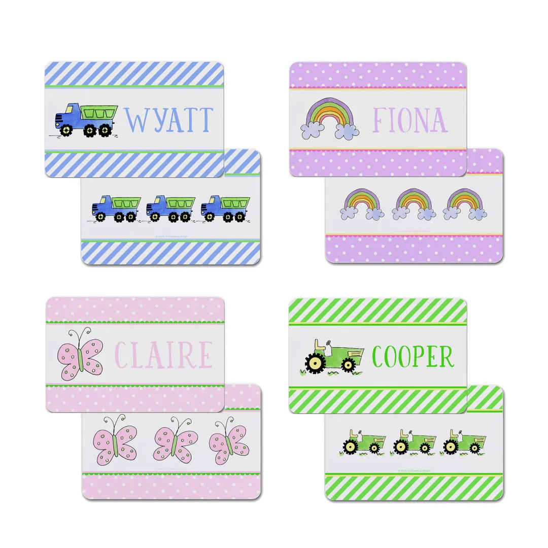 Personalized Kid Placemat Custom Kids Place mat Birthday Gift Boy Girl Baby Gift Child Toddler | ... | Etsy (US)