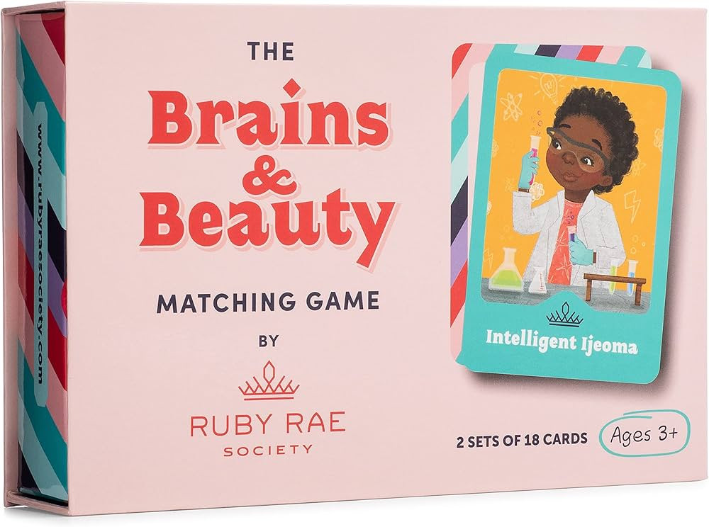 Ruby Rae Society Diverse Memory & Matching Game for Kids – 36 Pc. Featuring African-American Gi... | Amazon (US)