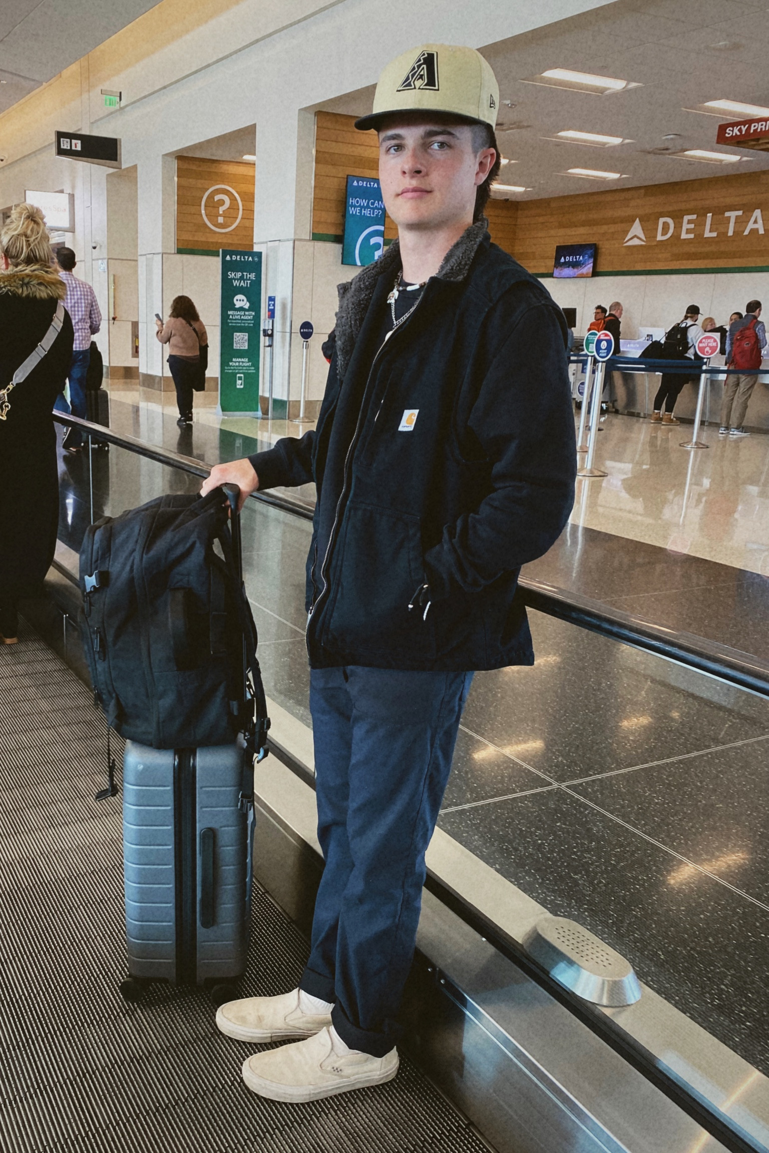 We got these suitcases for Christmas and only use these ones when we travel! (I had to retire the baby Yoda one!) 😂 

BUT... The BEST part is that it comes with a PORTABLE charger. I also love that it has all four wheels. They come in 8 different colors too!

#LTKFind #LTKitbag #LTKtravel