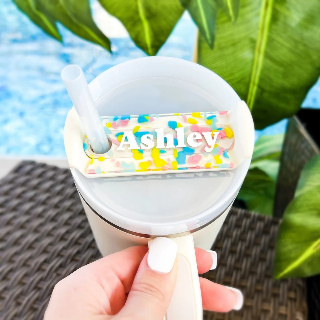 Stanley Custom Name Plate Water Cup Personalized Name Tag - Etsy | Etsy (US)