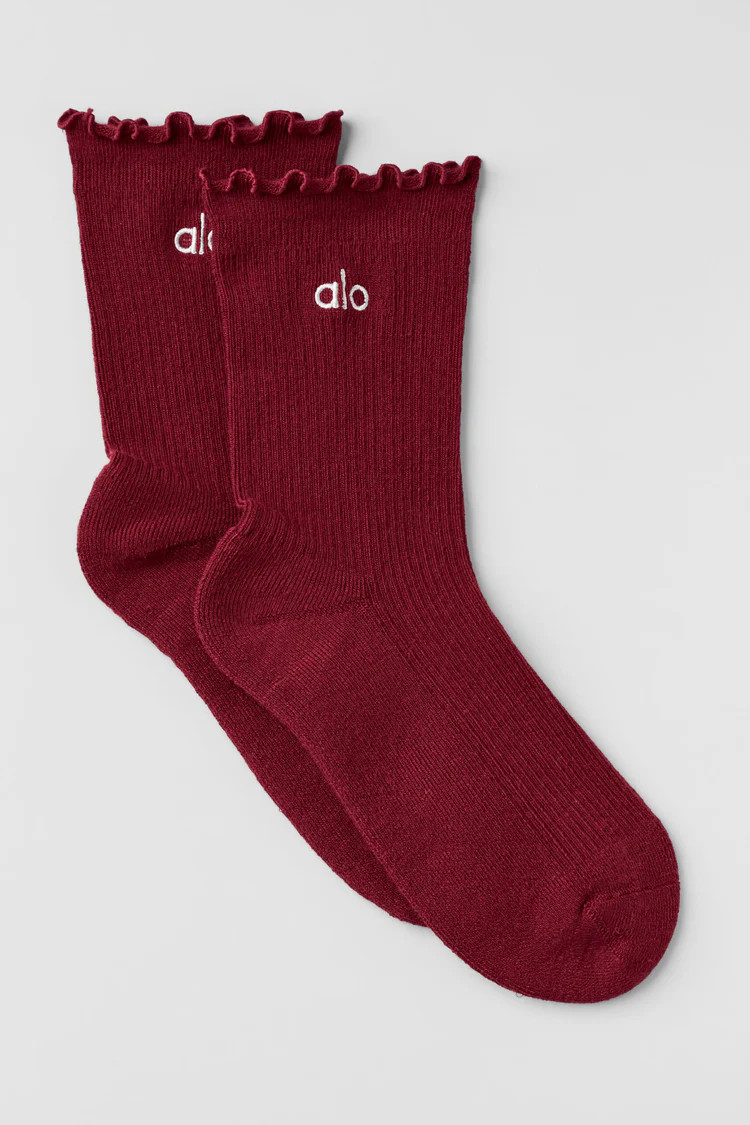 Women's Lettuce Edge Sock | Alo Yoga