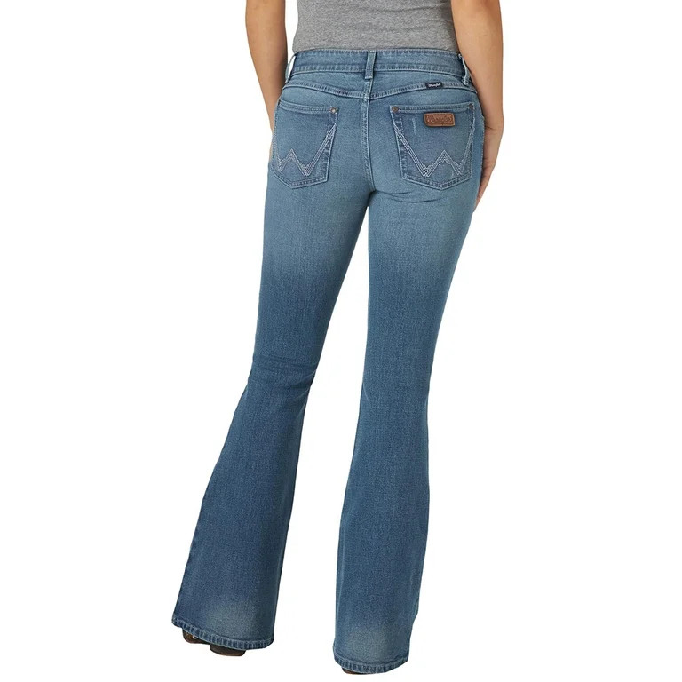 Wrangler Womens 1009MWFQG    Retro Western Jean 9x34 Denim | Walmart (US)
