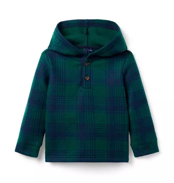 Plaid Fleece Hooded Sweatshirt | Janie and Jack
