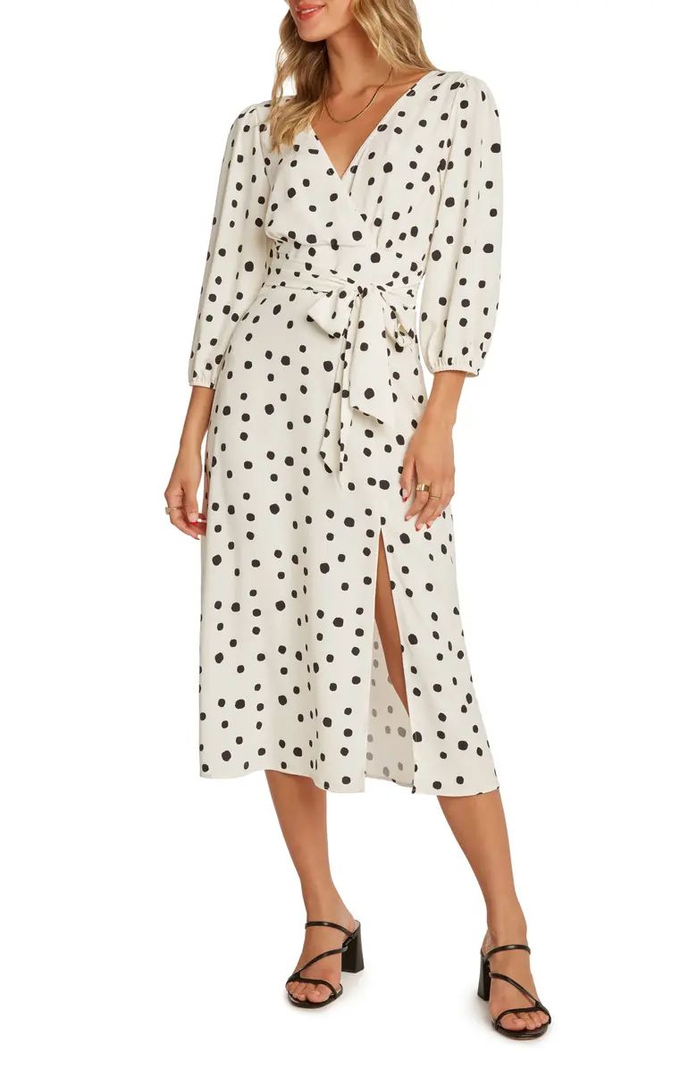 Dede Polka Dot Midi Dress | Nordstrom