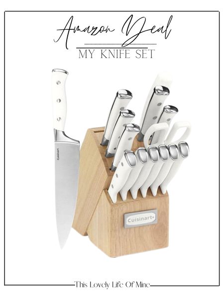 My knife set is almost $100 off for prime day deal 

#LTKhome #LTKxPrimeDay #LTKsalealert
