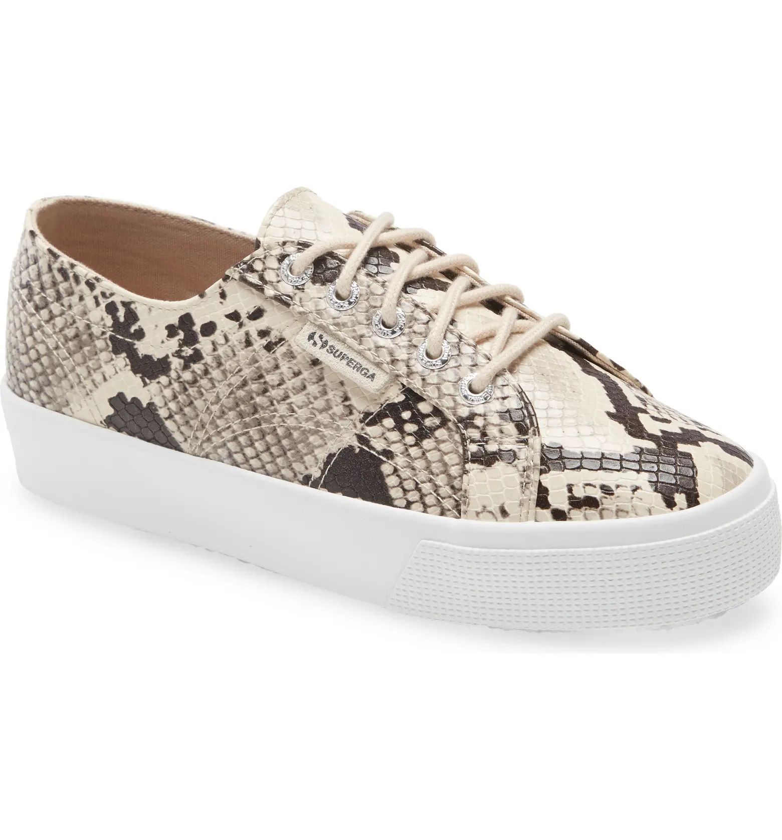 2730 Snake Embossed Platform Sneaker | Nordstrom