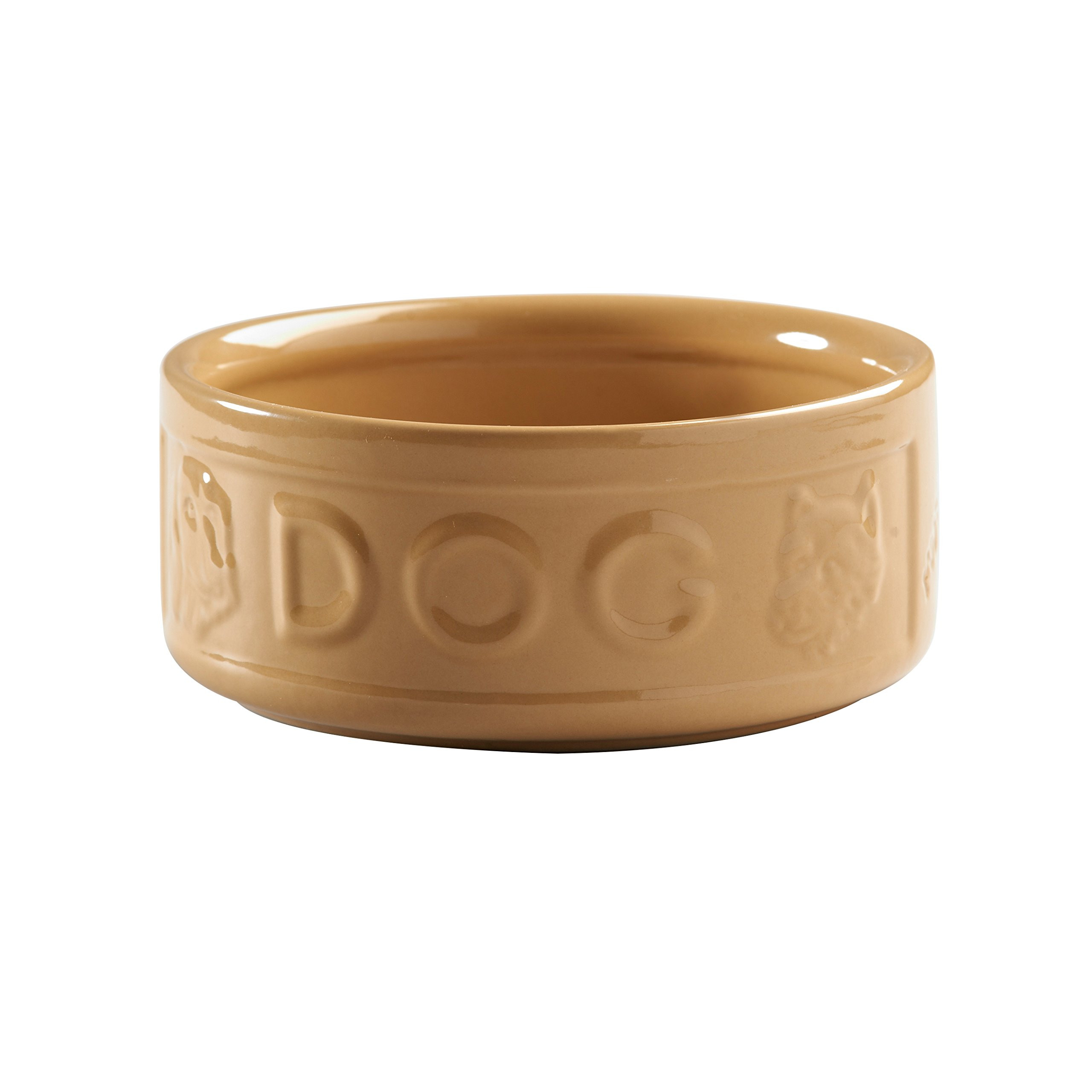 Mason Cash Cane Lettered Stoneware Dog Bowl, 15 cm | Amazon (UK)