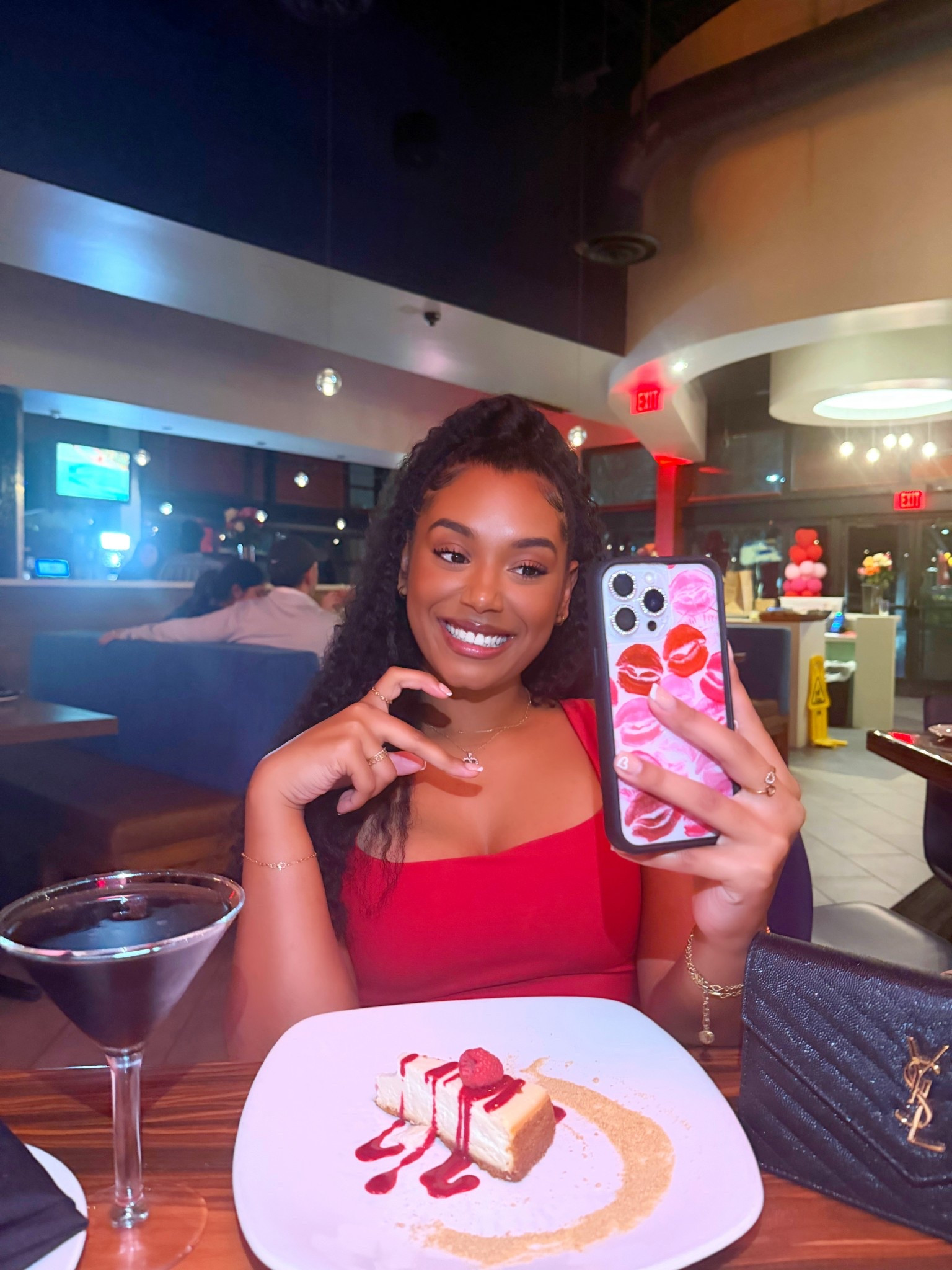 Dinner mirror check ✨🍸
This is your sign to save this night-out outfit inspo because this look is perfect for dinner dates, girls’ night, birthday dinners, rooftop cocktails, vacations, and last-minute plans. I’m wearing a red dinner dress that’s flattering, comfortable, and hugs in all the right places, the kind of dress you reach for when you want to feel confident but effortless.

I linked everything I’m wearing AND using from the dress, accessories, and phone case, to my makeup routine, lip product, and hair products that kept everything looking fresh all night. If you’re searching for a full outfit breakdown, night-out beauty routine, or GRWM dinner look, this post has you covered.

This look works for:
• Dinner outfit ideas
• Date night outfit inspo
• Girls night out looks
• Going-out dress ideas
• Vacation dinner outfits
• Mirror selfie outfit inspo
• Night-out makeup + hair

Everything is linked and tagged so you can easily recreate this entire look head-to-toe without guessing. If you’ve been looking for a complete dinner outfit with matching beauty products, tap the links and shop it all ❤️

🛍️ Shop the dress, beauty, hair, and accessories directly here.

#LTKU #LTKootd #LTKBeauty