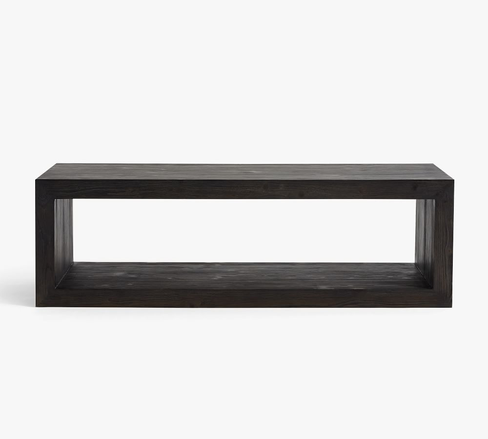 Folsom Wood Coffee Table, Desert Pine, 58&amp;quot;L | Pottery Barn (US)