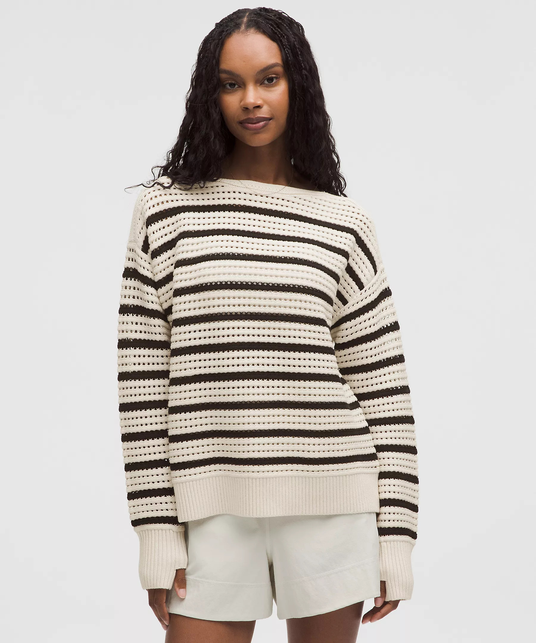 Cotton Crochet Pullover | Lululemon (US)