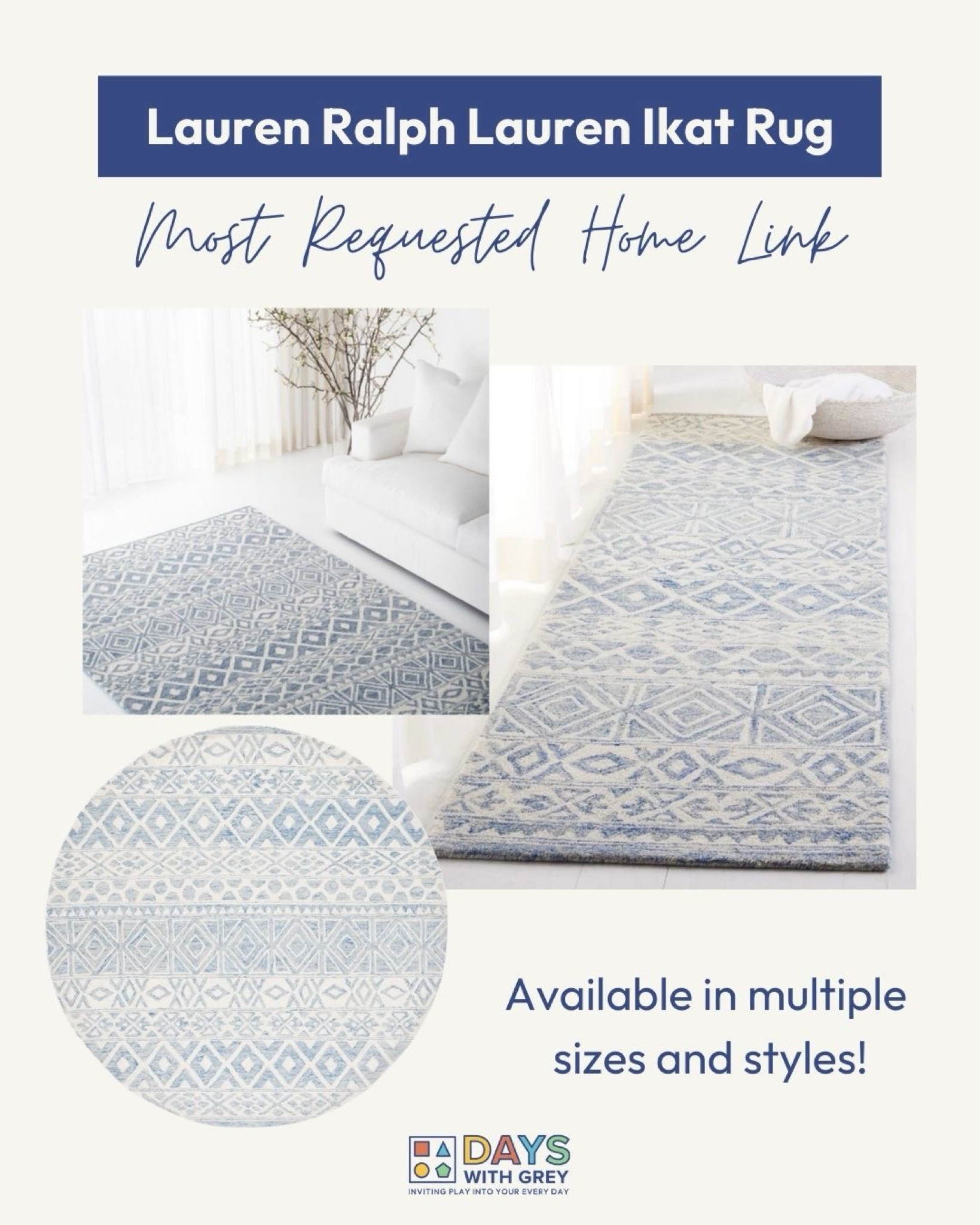 The most requested home link I get is for this rug in our dining room. It also comes as a circular rug and as a runner for different spaces - there are 16 different size and shape options! 

#LTKHome #LTKMostLoved #LTKFamily