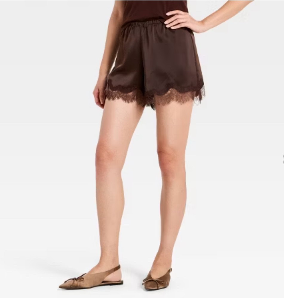 Target silk shorts with lace on sale

#LTKootd #LTKdayinmylife #LTKSaleAlert