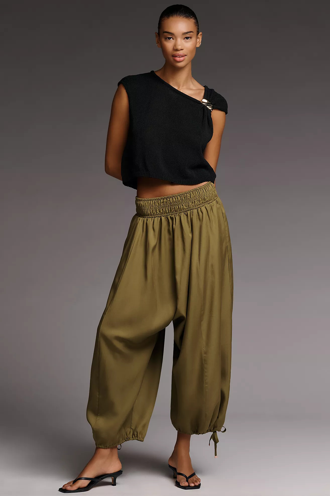 By Anthropologie Draped Harem Pants | Anthropologie (US)