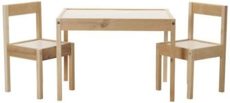 IKEA Children's Kids Table & 2 Chairs Set Furniture (1) | Amazon (US)