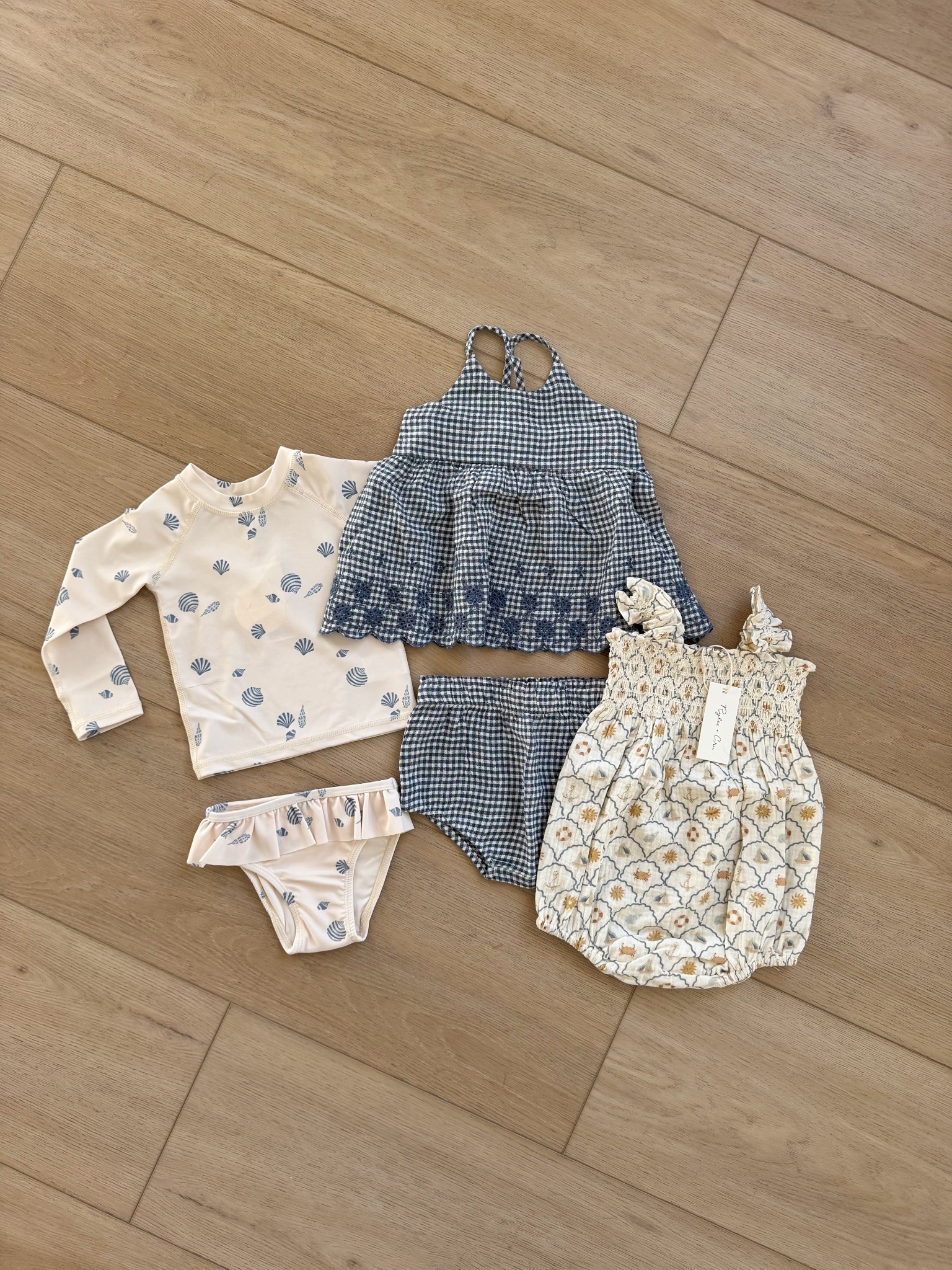 My favorite Rylee + Cru baby outfits for summer 🤍🐚

Sharing these neutral baby girl outfits, gingham sets, rompers, and rashguard swim sets — all lightweight, breathable, and perfect for everyday wear, beach days, and summer outings.

These are some of my go-to minimal baby outfits for a timeless look ✨


#LTKSeasonal #LTKBaby #LTKKids