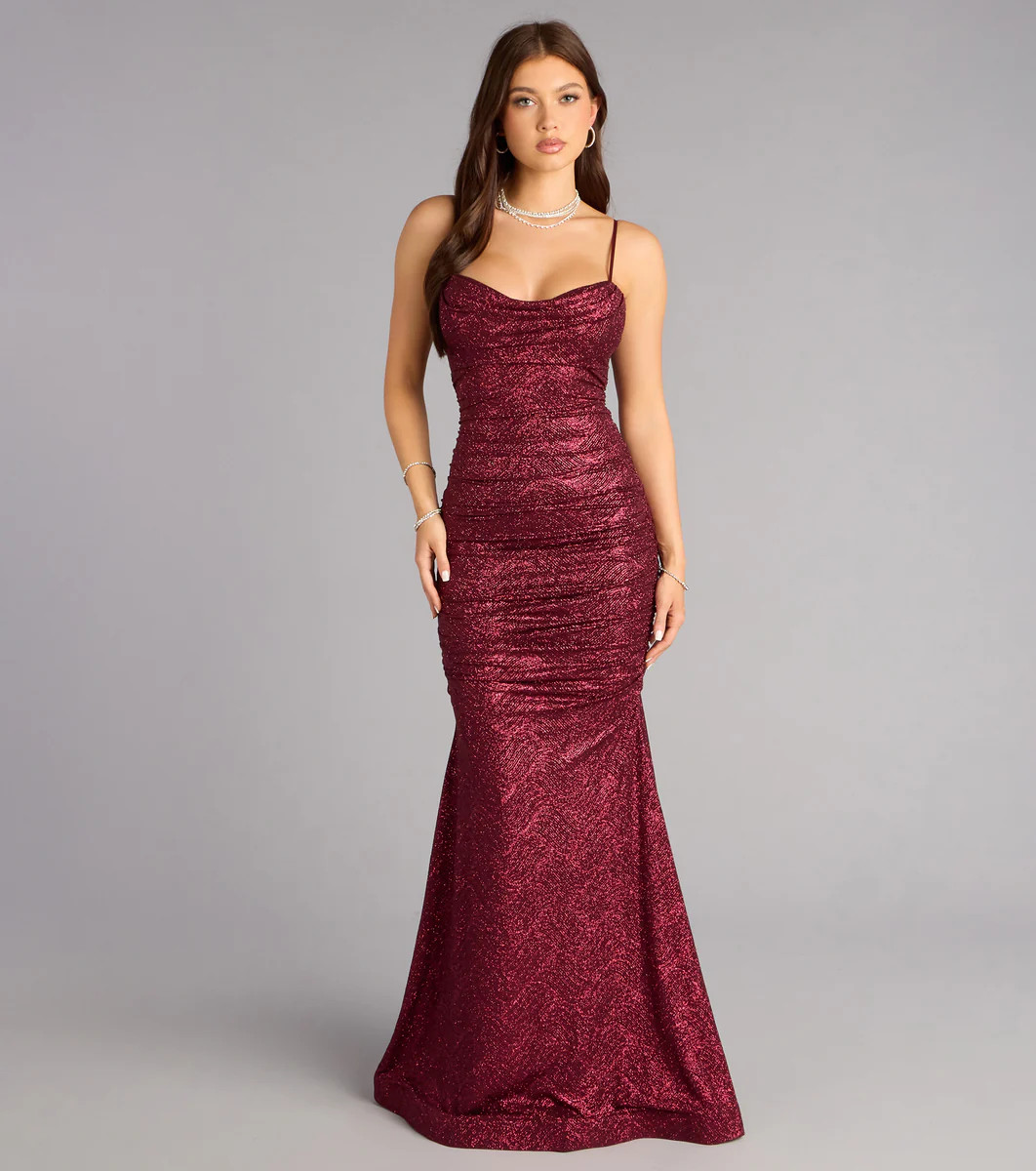 Adelyn Glitter Knit Mermaid Dress | Windsor Stores