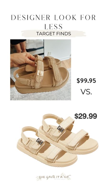 designer shoe look for less!! look at the difference in this prices, the shoes looking the exact same!! 

#LTKSaleAlert #LTKShoeCrush #LTKVideo