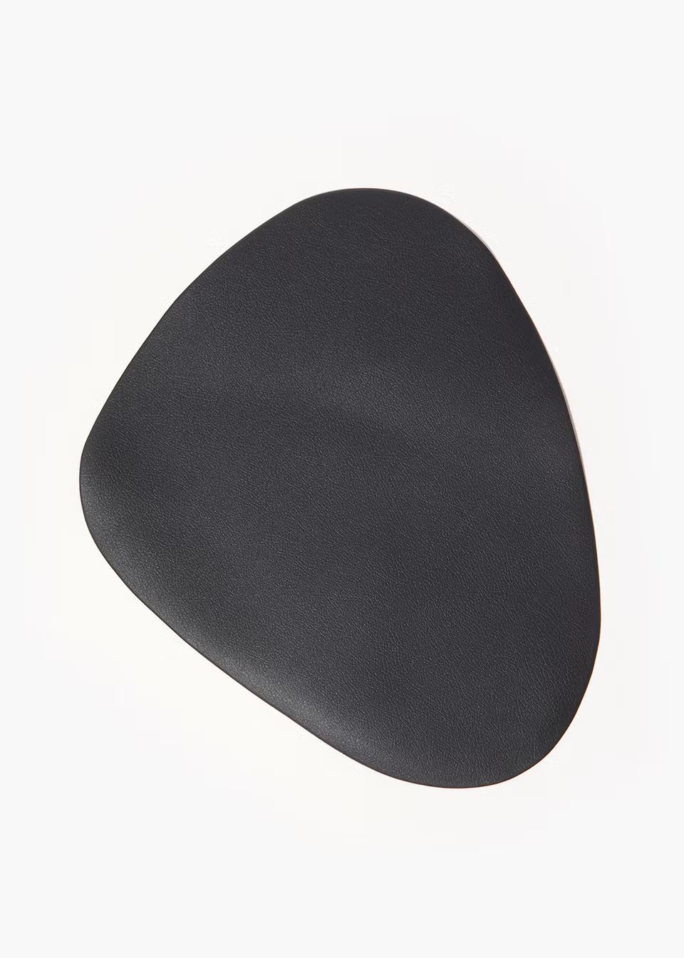 Black Faux Leather Placemat (44cm x 36cm) | Matalan (UK)