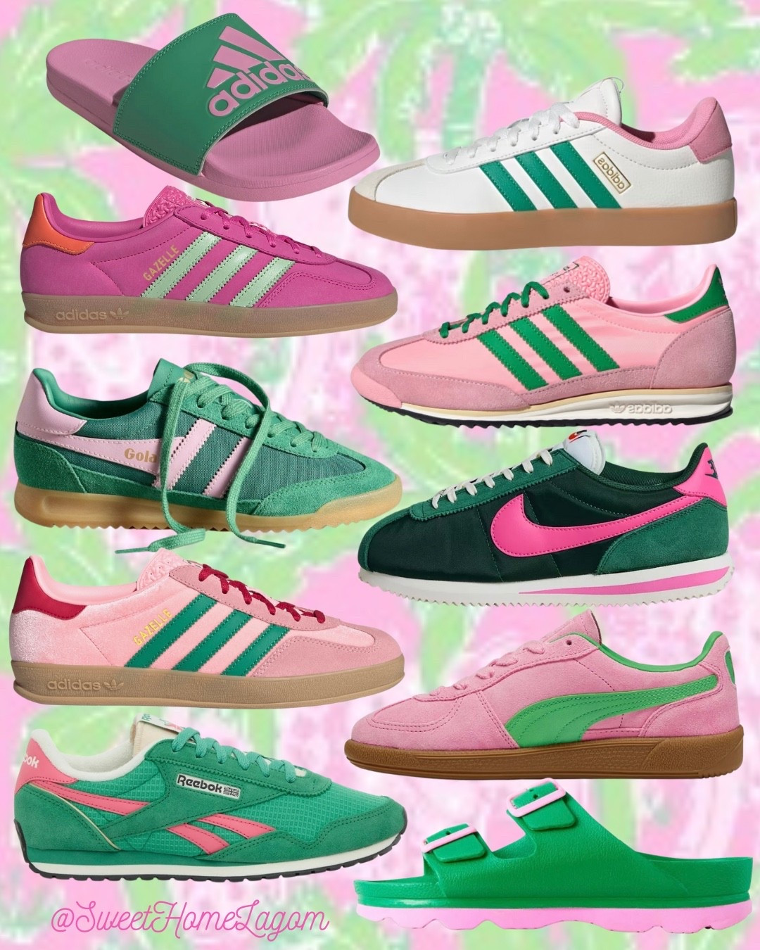Pink and green sneaker and sandals! 

#LTKSaleAlert #LTKFindsUnder50 #LTKShoeCrush