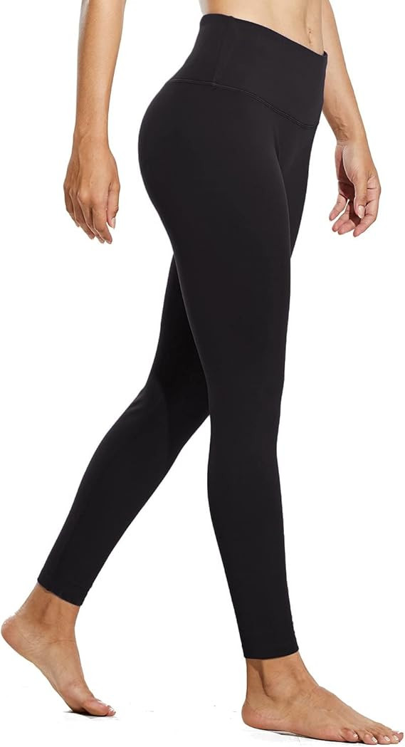 BALEAF Women's Fleece Lined Leggings Winter Warm Yoga Pants Thermal High Waisted Seamless Legging... | Amazon (US)