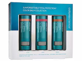 Colorescience Sunforgettable Total Protection Color Balm SPF 50 Collection | LovelySkin