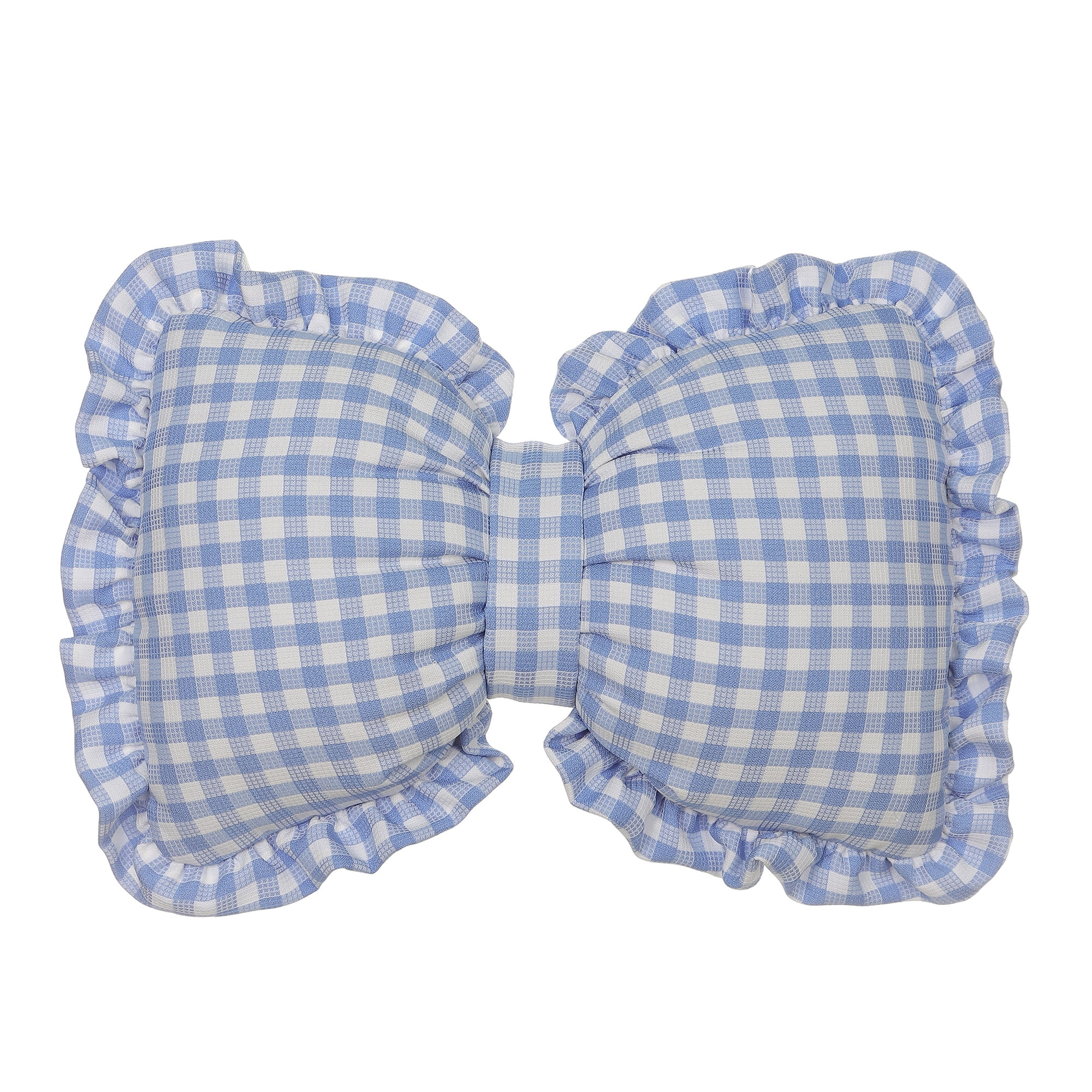 Way to celebrate , 18.5inch ,Gingham Blue Pillow | Walmart (CA)