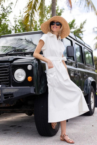 Betty Dress - Blanc | Julia Amory