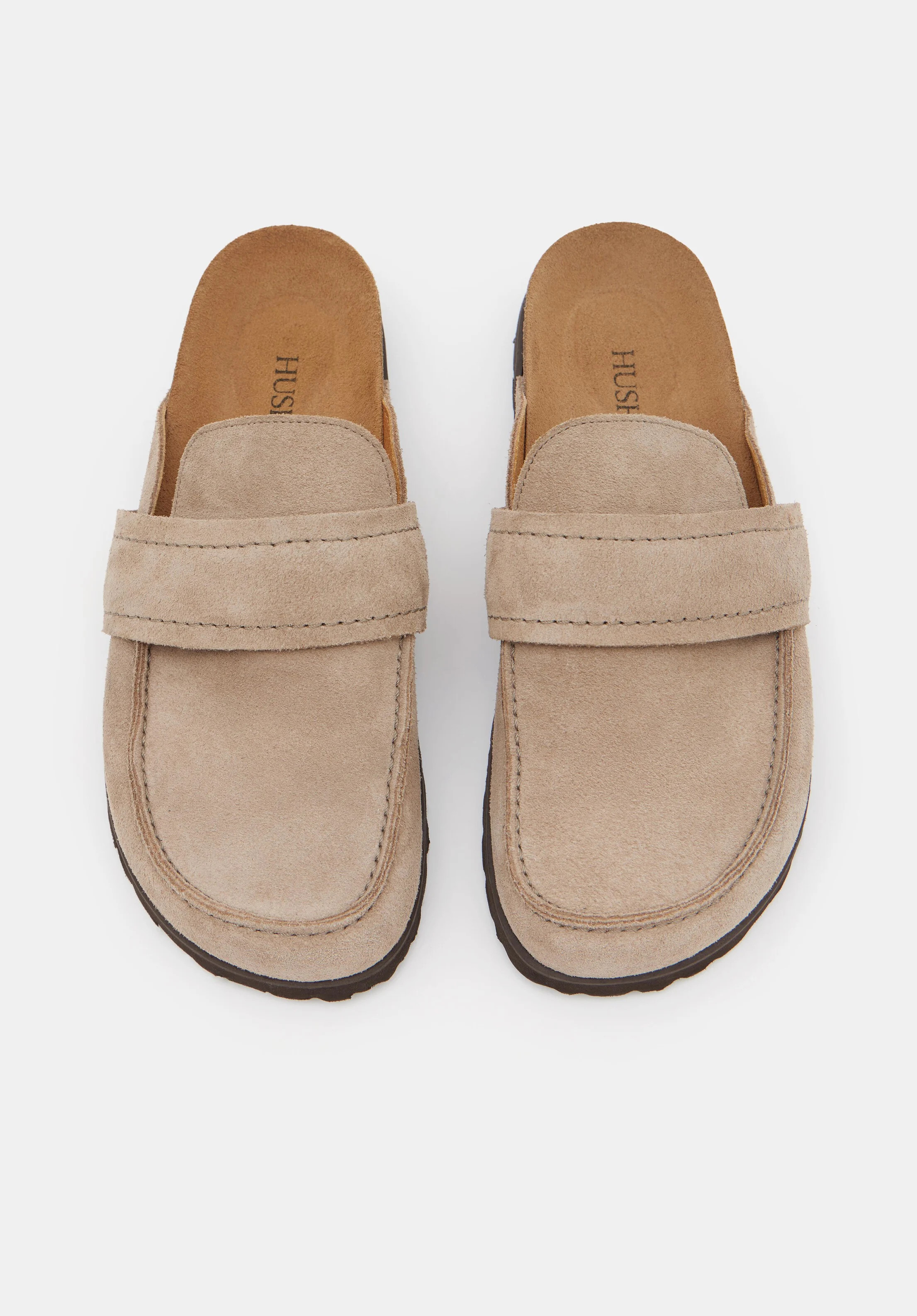 Pia Padded Suede Mules | Hush UK