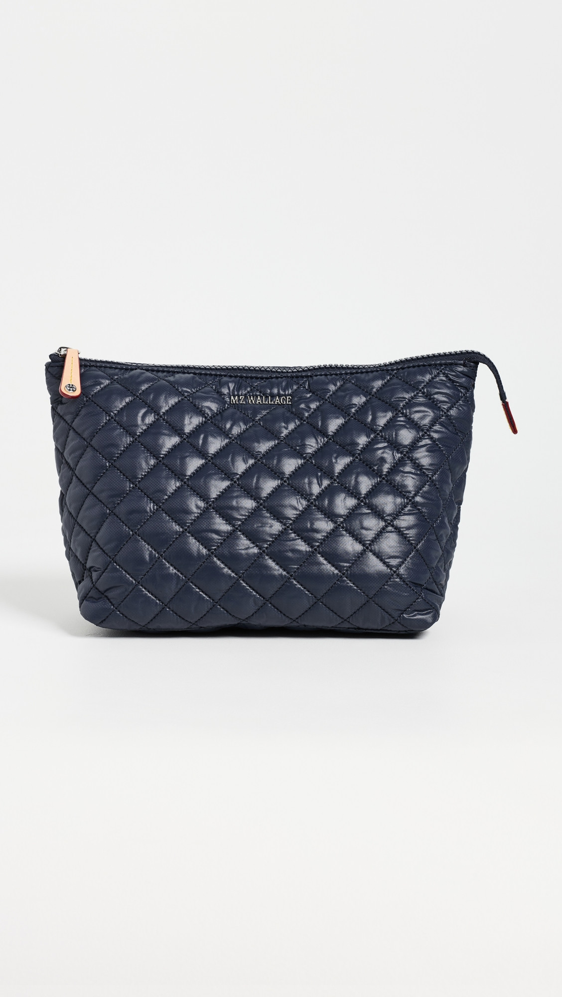 MZ Wallace Large Zoey Cosmetic Case NAVY One Size | Shopbop