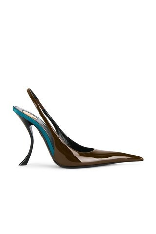 Saint Laurent Apolline Slingback Pump | FWRD 